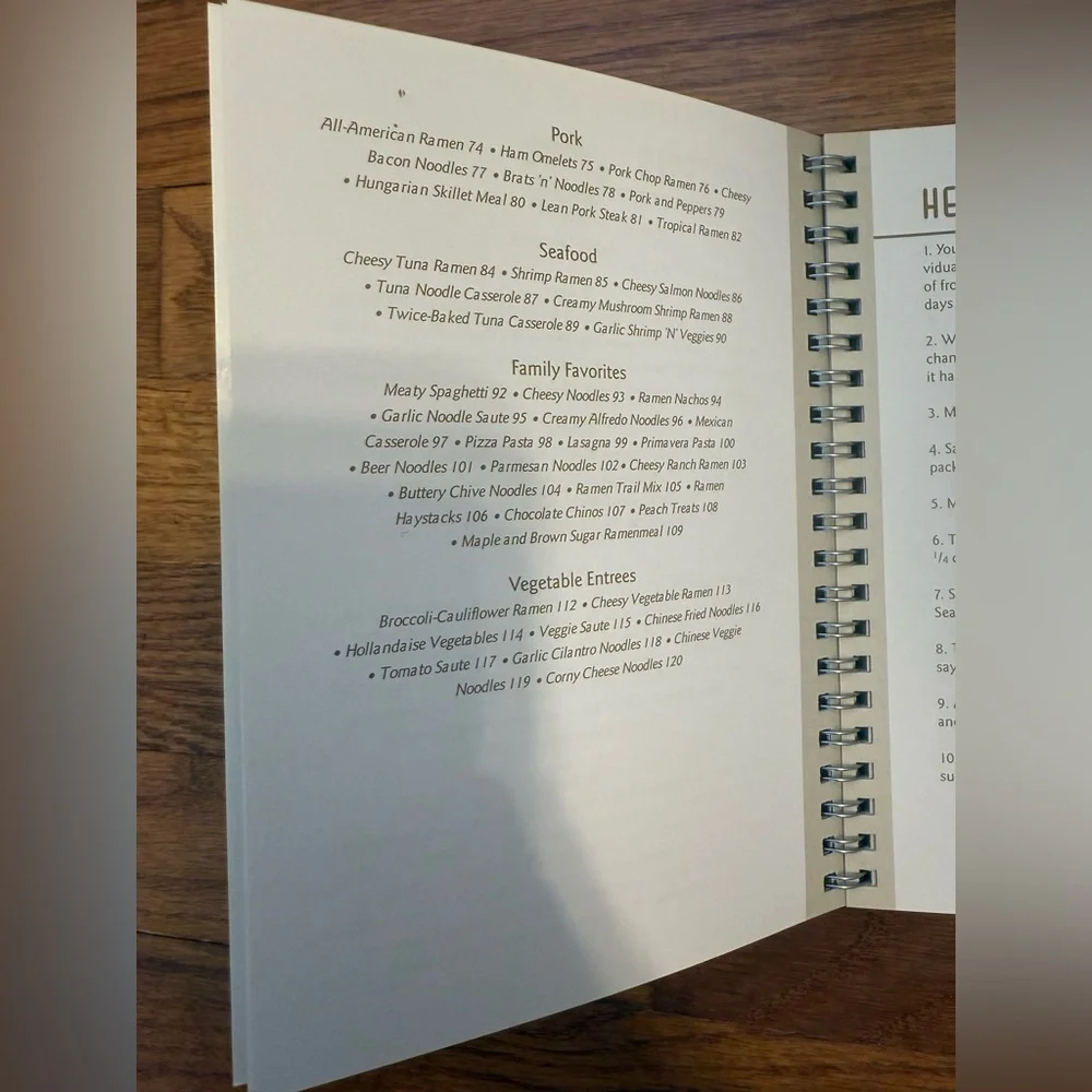 101 Things To Do With Ramen Noodles Cookbook